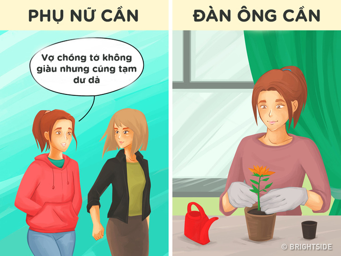 5 khác biệt trong mong muốn giữa đàn ông và phụ nữ