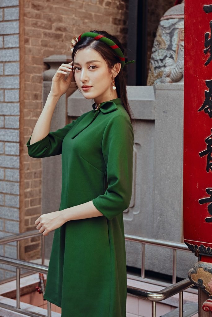 Á hậu Huyền My trở thành mỹ nhân đón Tết sớm nhất nhì showbiz