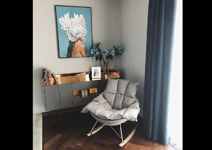 Á hậu Tú Anh khoe nhà tiền tỷ cạnh bờ sông đẹp như quán cafe