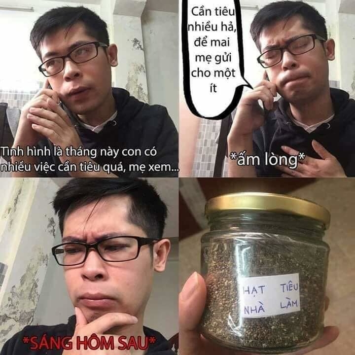 Ảnh vui tuần qua: Mua dây tặng cua, khi bạn nhắn mẹ cần tiêu nhiều