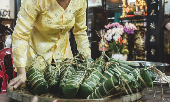 Cách làm bánh tét, bánh chưng ngon, đẹp mắt trong ngày Tết