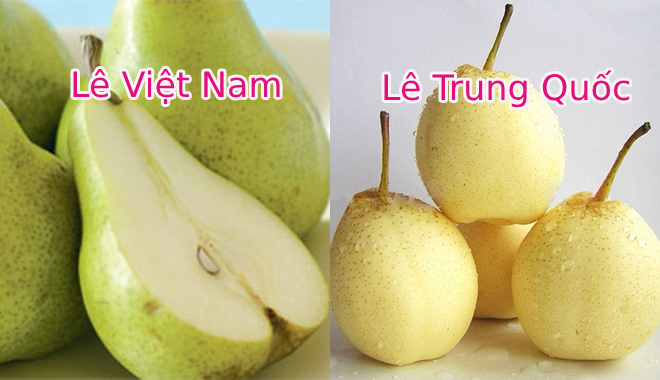 Cách phân biệt đâu là trái cây Việt Nam đâu là trái cây Trung Quốc