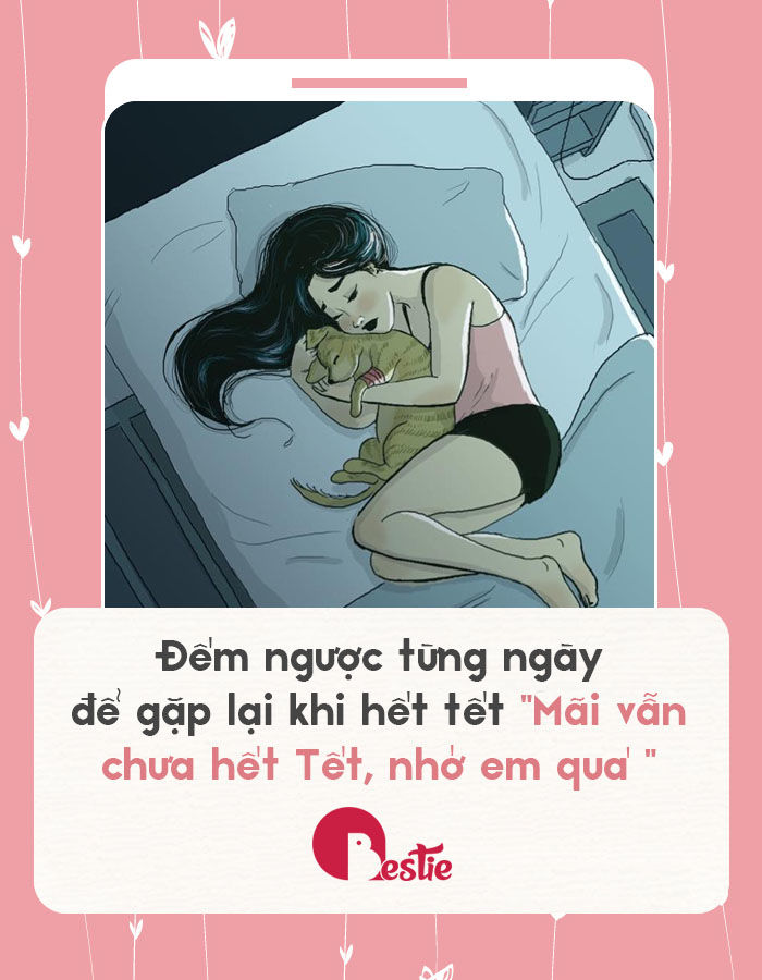 Cảm giác khi yêu xa ngày Tết
