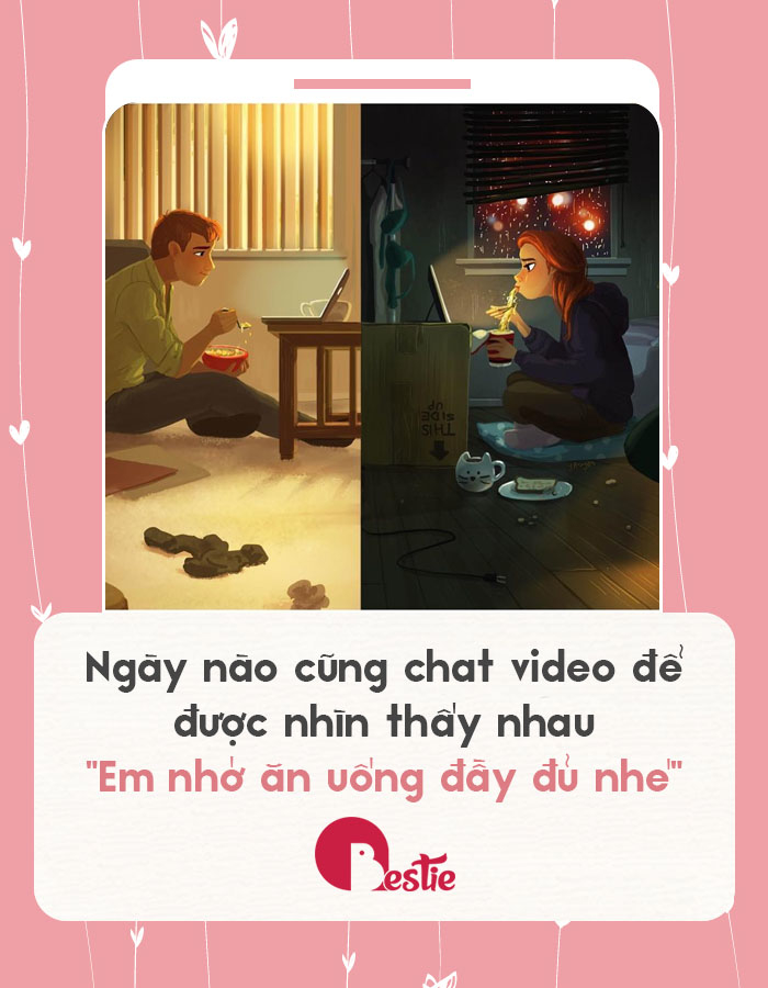 Cảm giác khi yêu xa ngày Tết