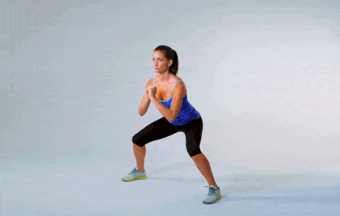 Để nhanh có vòng 3 săn chắc thì không gì tốt hơn 10 động tác squat này