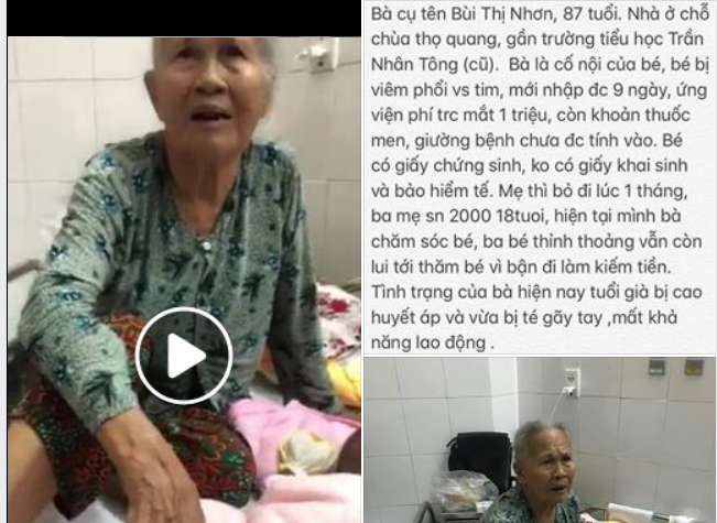 Đi tim su that cau chuyen lam me o tuoi 87: Chau dai ba mang?
