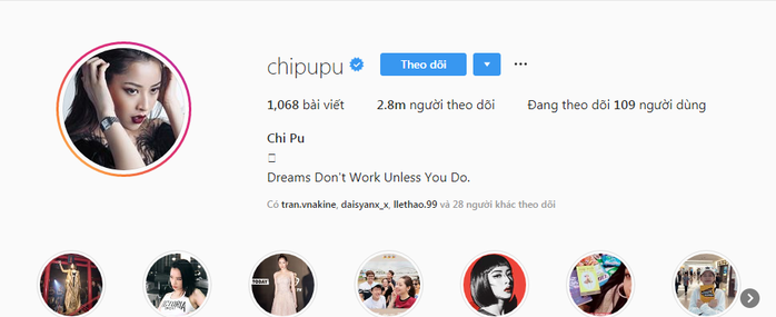 Điểm danh các hot girl thuộc hội triệu followers trên Instagram