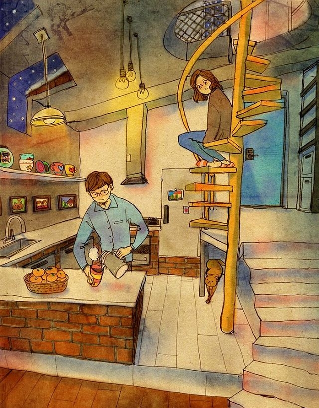 Điều tuyệt vời nhất trong tình yêu không phải lời hứa hẹn, mà là...