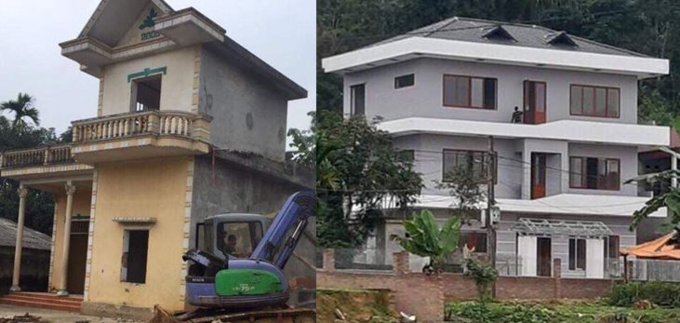 Đức Chinh hoàn tất việc xây căn nhà khang trang tặng mẹ và ông bà nội
