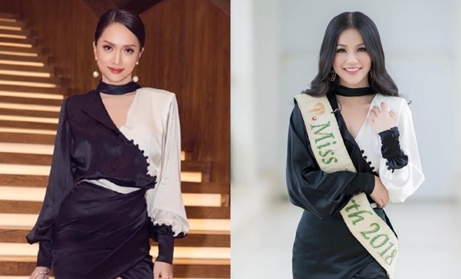 Gần 1 năm đăng quang, Hương Giang đụng hàng chan chát