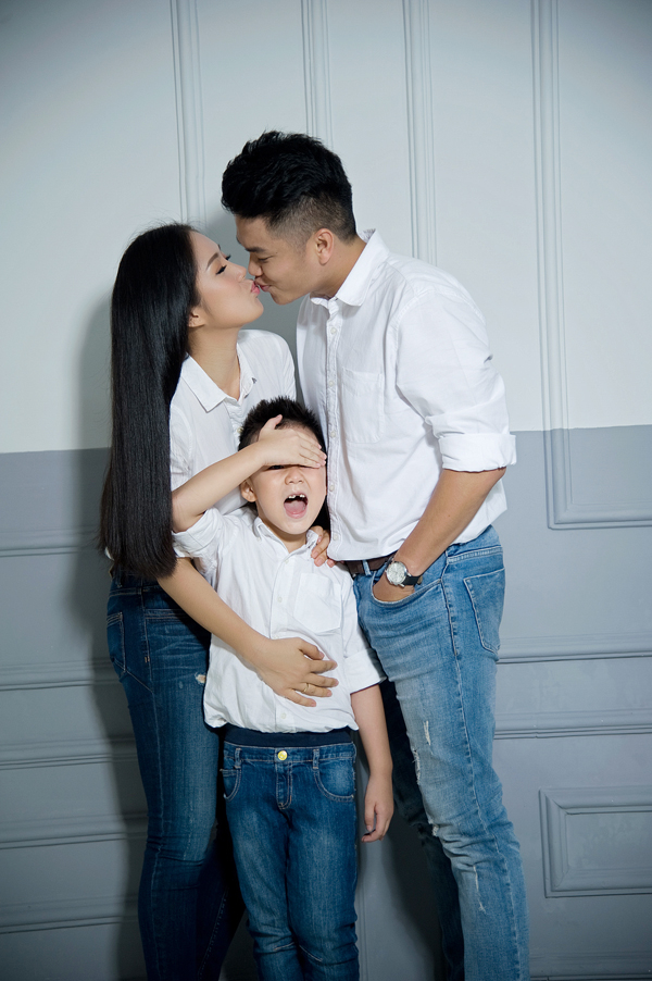 Lê Phương khéo léo tiết lộ chuyện mang thai con đầu lòng