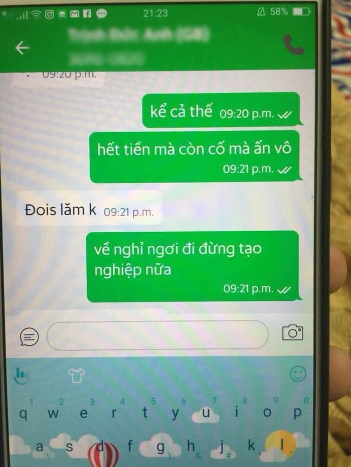 Dù đói mờ mắt cô gái vẫn vừa chửi vừa nhây vì shipper hủy đơn