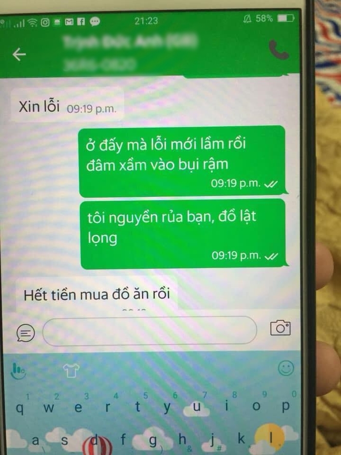 Dù đói mờ mắt cô gái vẫn vừa chửi vừa nhây vì shipper hủy đơn