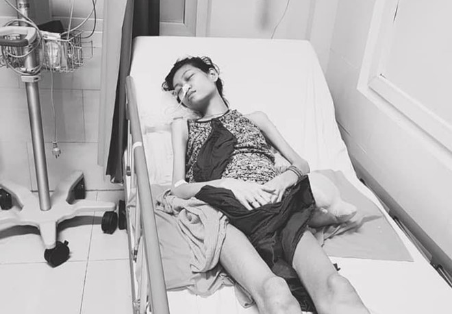 Người mẫu Kim Anh bị ung thư buồng trứng giai đoạn cuối