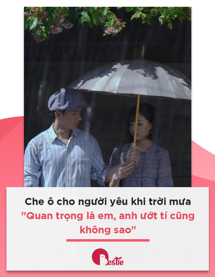 Có những hành động này chứng tỏ chàng rất galant và coi bạn là số 1