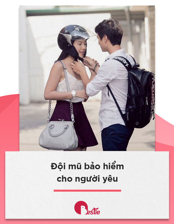 Có những hành động này chứng tỏ chàng rất galant và coi bạn là số 1
