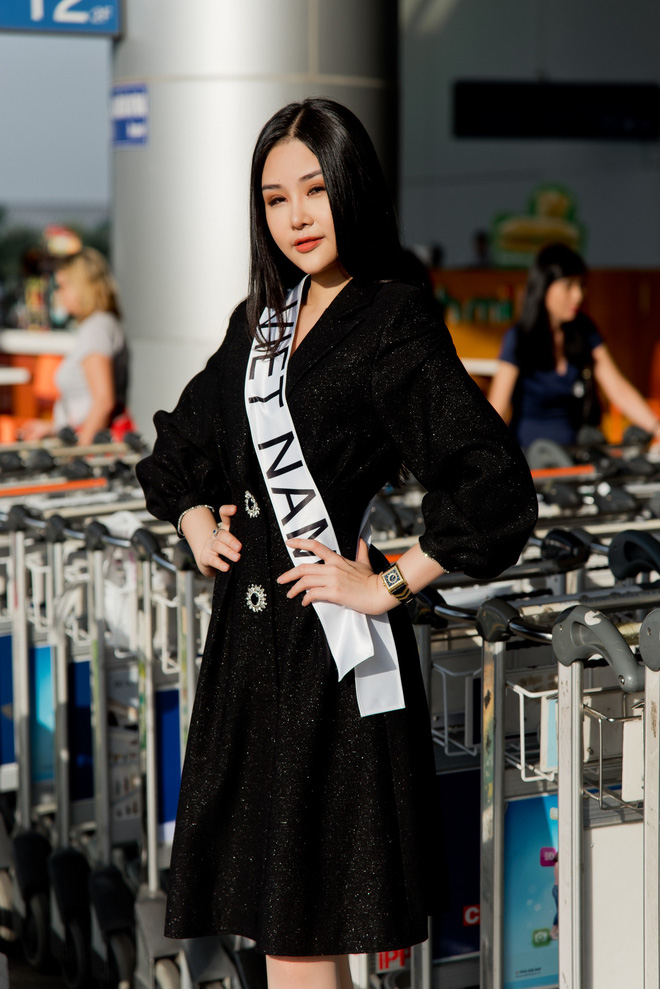 Những hình ảnh đầu tiên của Ngân Anh tại Miss Intercontinental