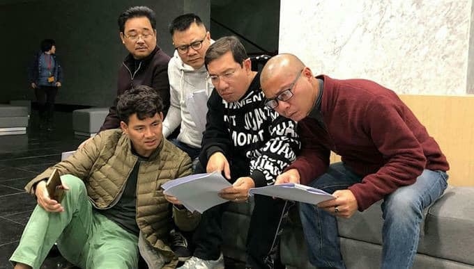 Những hình ảnh hậu trường đầu tiên của Táo Quân 2019