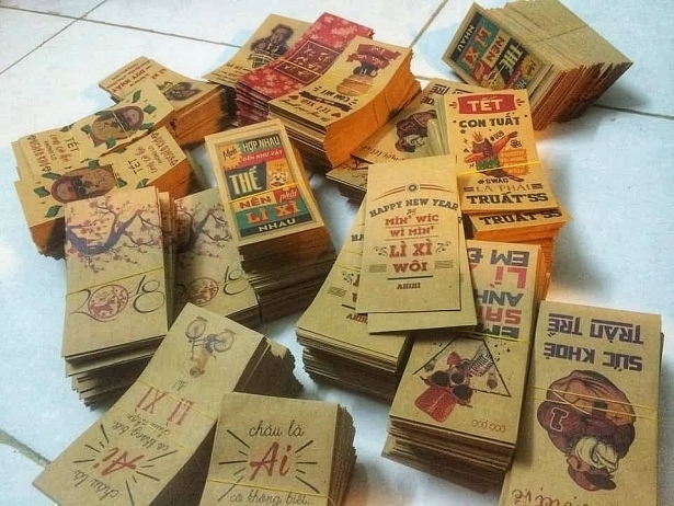 Những mẫu bao lì xì Tết 2019 đang “hot” nhất Tết Kỷ Hợi