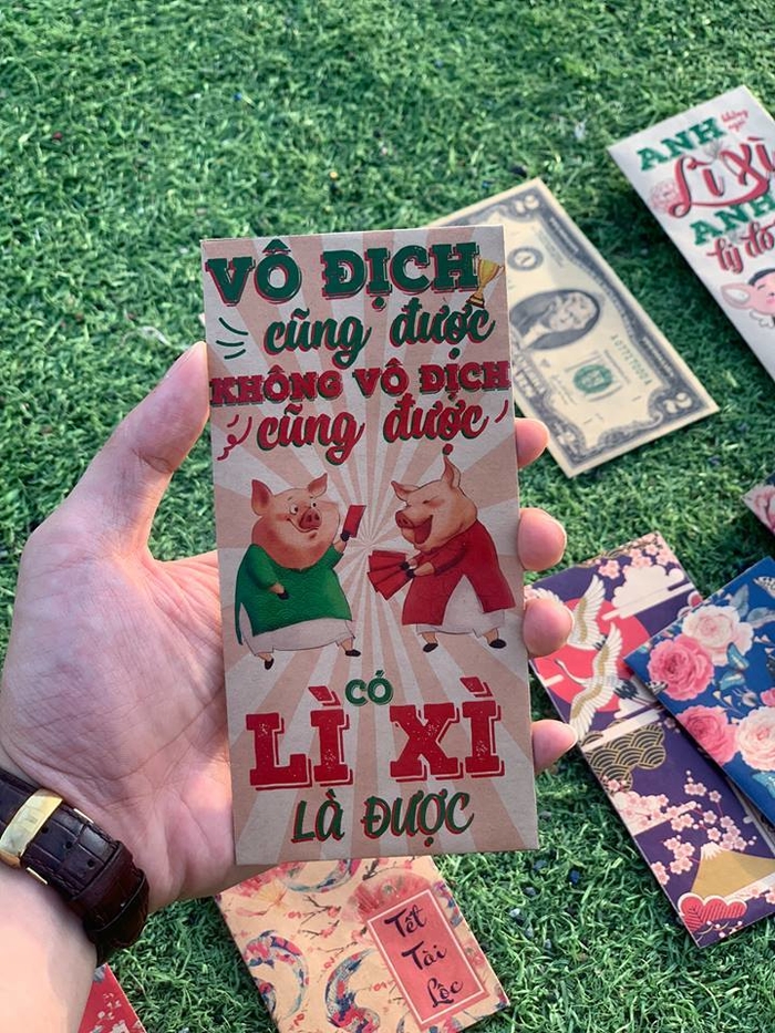 Những mẫu bao lì xì Tết 2019 đang “hot” nhất Tết Kỷ Hợi
