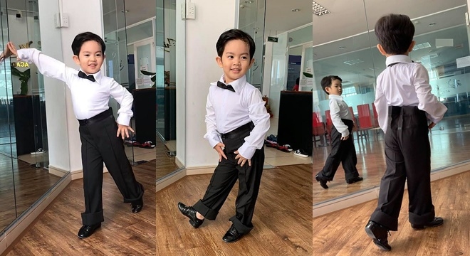 Mới 3 tuổi rưỡi, con trai Khánh Thi gây sốt vì chuẩn con nhà nòi