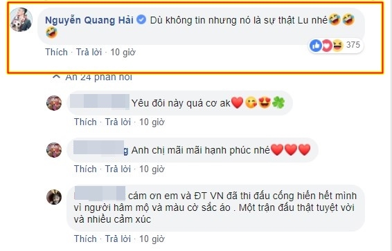 Quang Hải tìm bạn gái chia vui nhưng nhận lại thái độ bất ngờ