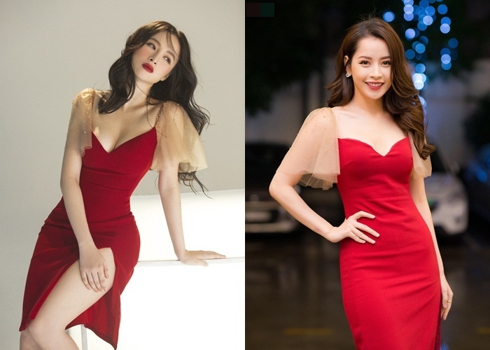 Sao Việt đụng hàng: Chi Pu ngực lép, Bích Phương đụng toàn chân dài
