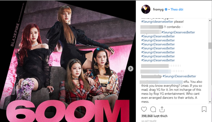 Seungri bị đối xử bất công, V.I.P lên tiếng đòi công bằng cho idol