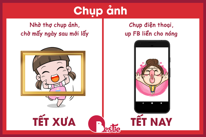 Sự khác biệt giữa Tết xưa và Tết nay