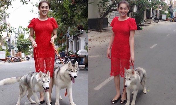 Dắt cún cưng đi dạo: Hoà Minzy mặc kín như Ninja đối lập Kaity Nguyễn 