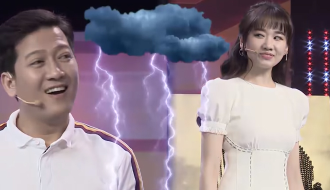 Trường Giang tiếp tục gây chiến với Hari Won khi dẫn show chung