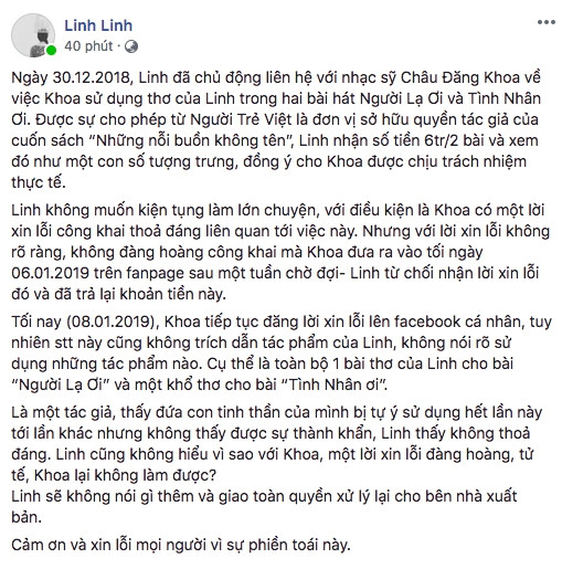 Vpop những ngày đầu năm 2019 tranh cãi không dứt chuyện bản quyền