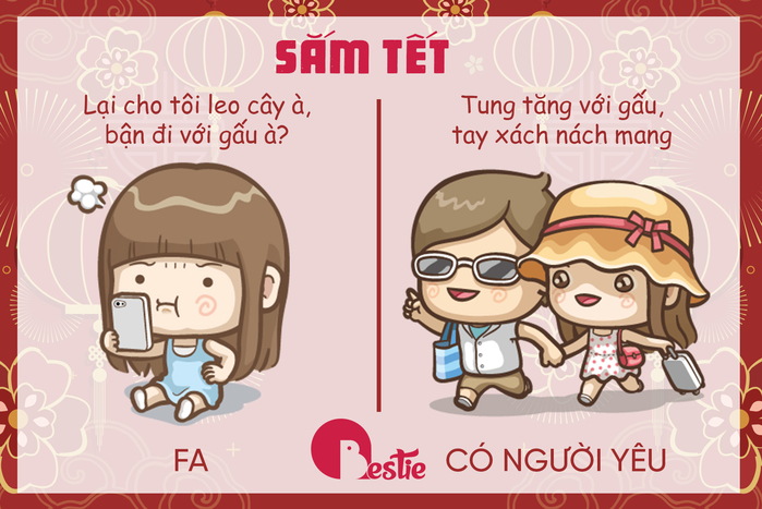 Sự khác biệt ngày Tết của hội có gấu và hội ế
