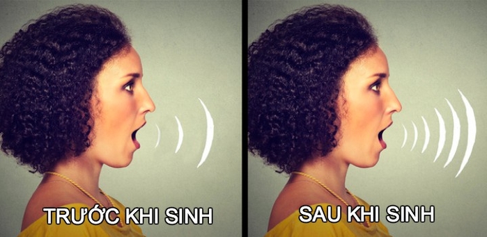 Những thay đổi tuyệt vời sau sinh