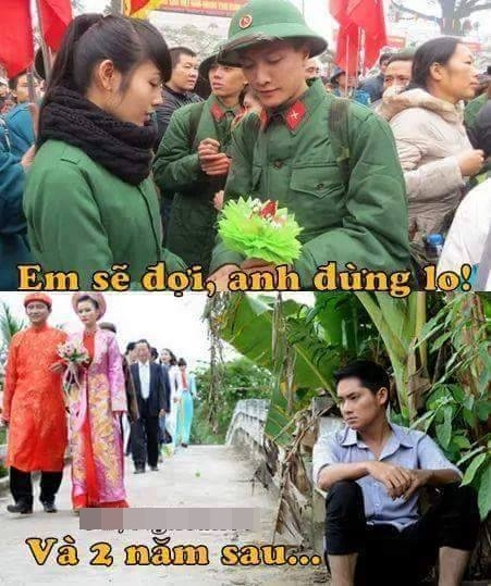 Chờ người yêu xuất ngũ, cô gái nhận về cái kết đẹp