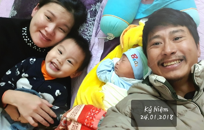 Chồng làm họa sĩ, vợ có ngay tác phẩm bụng bầu đẹp – độc – lạ