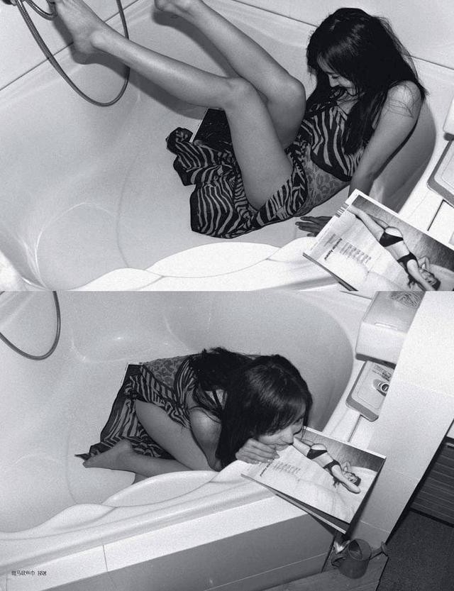 Dương Mịch tạo dáng sexy quá đà, khoe ngực cup D trên tạp chí đàn ông