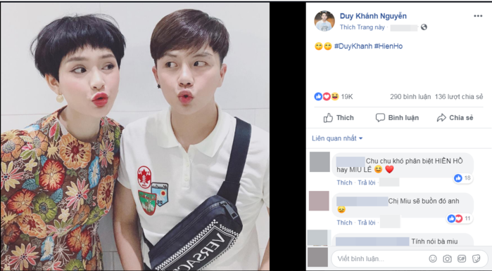 Duy Khánh bất ngờ chuyển sang chơi với bản sao Miu Lê