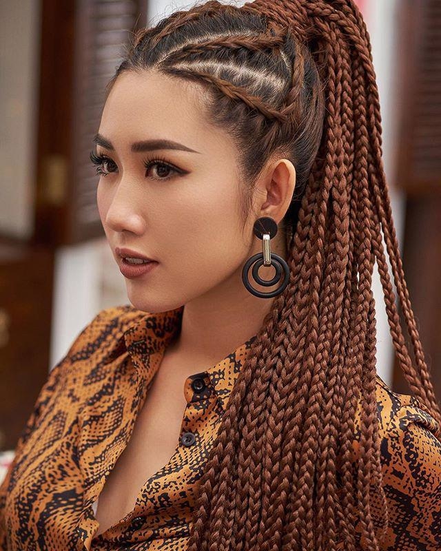 Không hổ danh Hân Hoa hậu, bất chấp để kiểu tóc nào vẫn đẹp