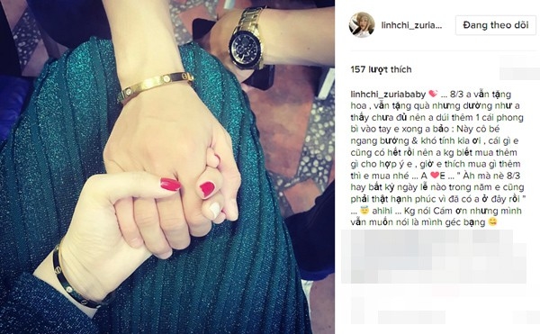 Lâm Vinh Hải tặng quà tiền tỷ cho Linh Chi