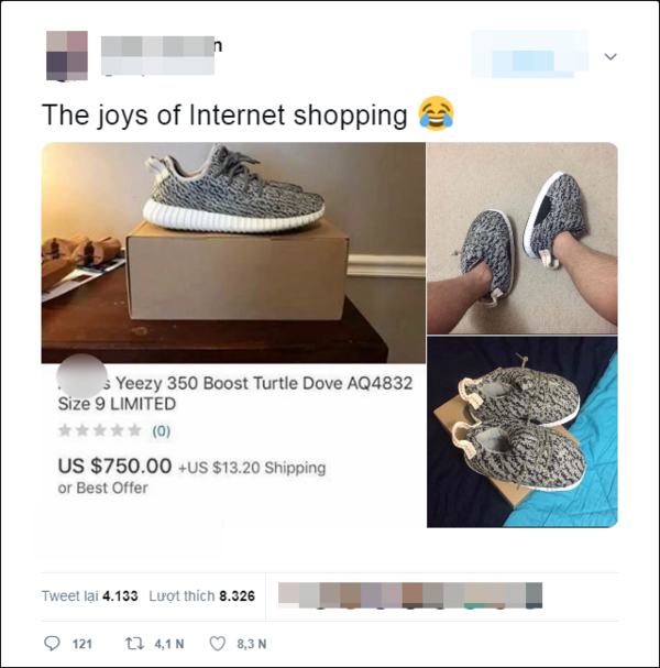 Những lần shopping online khiến khổ chủ “khóc nghẹn”