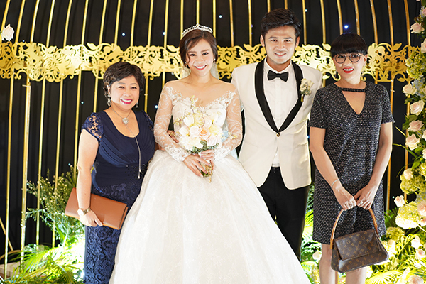 Dàn sao Việt xúng xính dự tiệc cưới diễn viên Gạo nếp gạo tẻ 