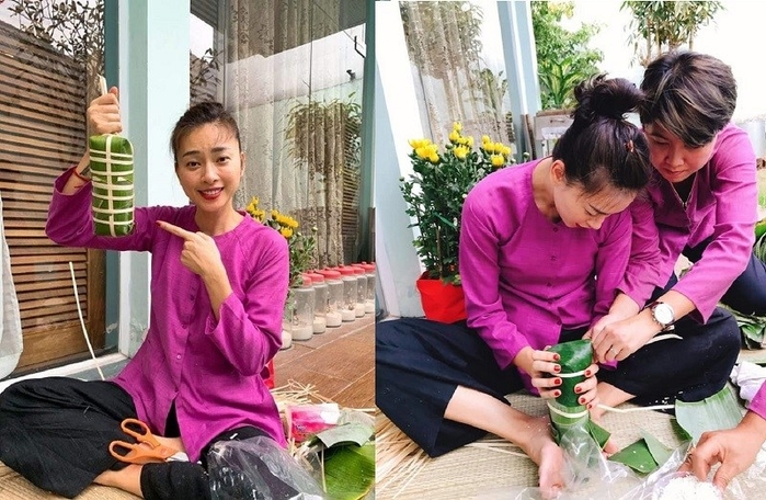 Muon kieu chup anh Tet cua sao Viet: Nguoi dan dau xu huong, nguoi vua chat vua lay