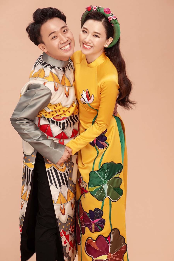 Sau 1 năm phất như diều gặp gió, Hari Won - Trấn Thành tưng bừng chụ