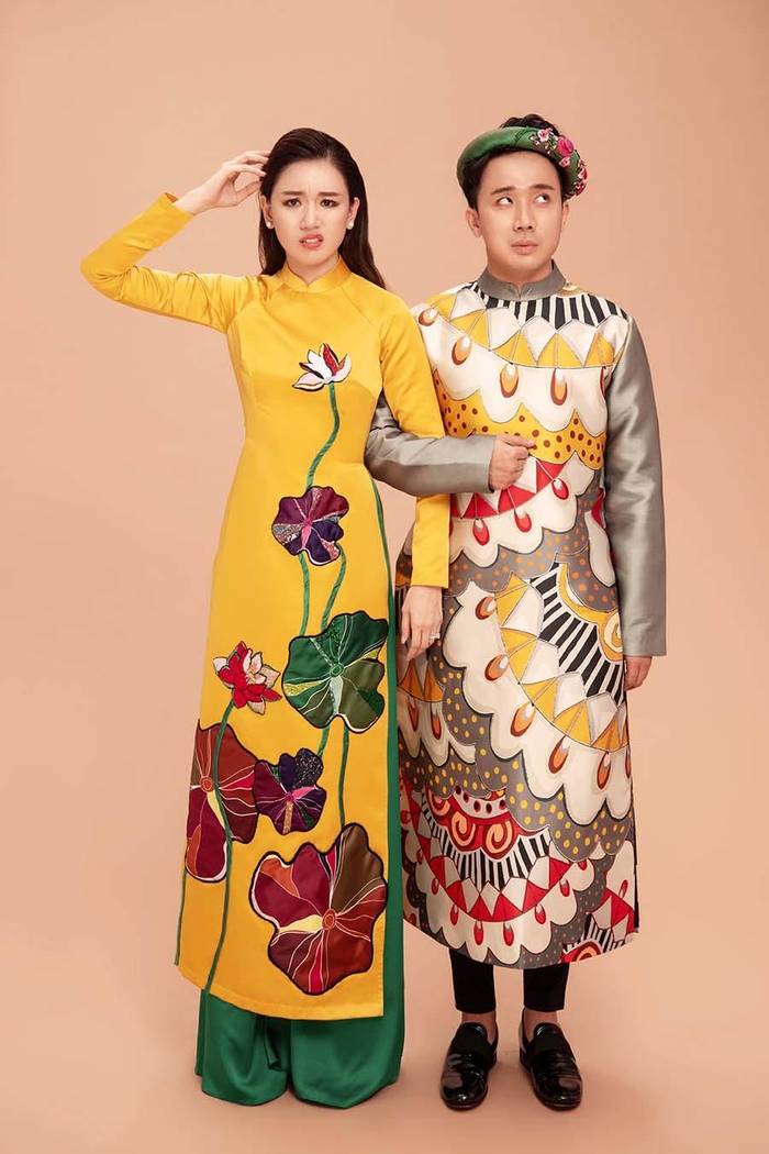Sau 1 năm phất như diều gặp gió, Hari Won - Trấn Thành tưng bừng chụ
