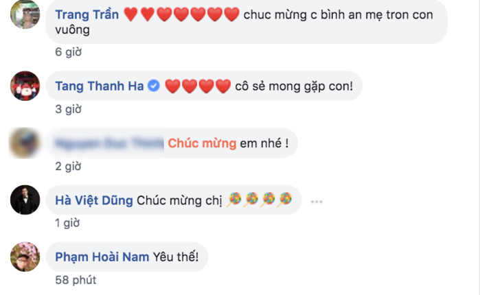 Tin vui nối tiếp tin vui Thân Thuý Hà, Thanh Thuý liên tiếp sinh con