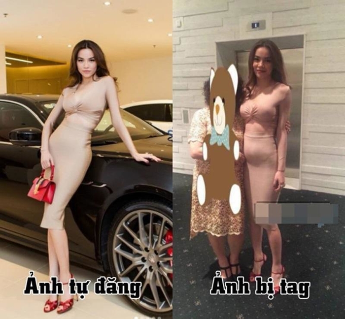 Vong eo 56cm co thuc su ton tai khi loat my nhan Vbiz lum lum bung mo nhu the nay!