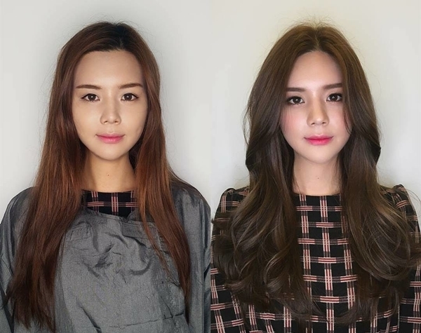 Chỉ thay đổi kiểu tóc thì nhan sắc đã nâng tầm như sao Hàn