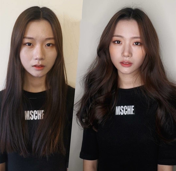 Chỉ thay đổi kiểu tóc thì nhan sắc đã nâng tầm như sao Hàn