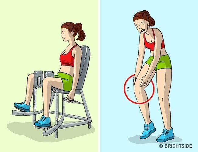 8 bài tập phản tác dụng khiến chị em cơ bắp cuồn cuộn, kém nữ tính